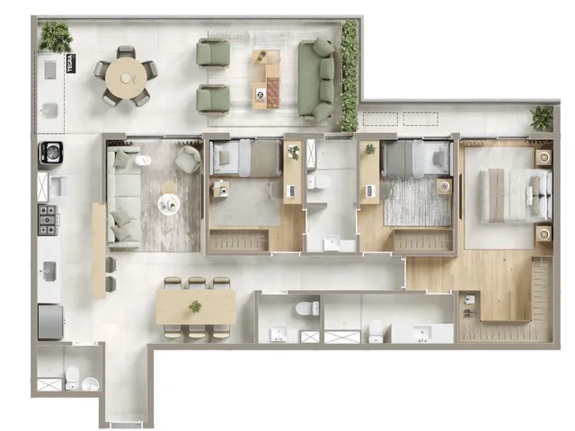 Imagem 11: Kronos Apartamento com 2 dormitórios