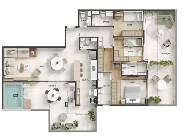 Imagem 4: Kronos Apartamento com 2 dormitórios