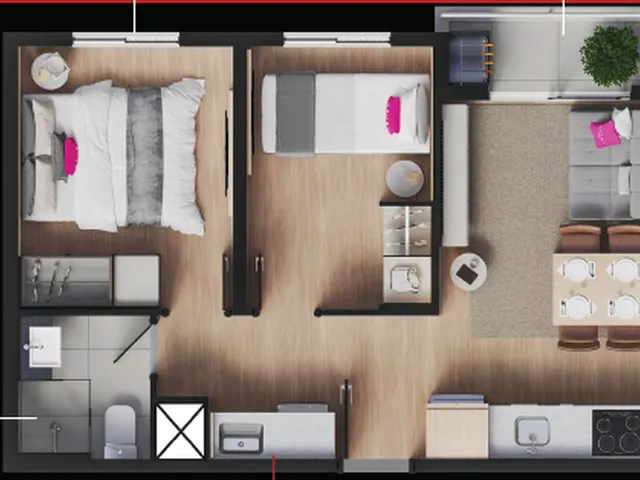 Imagem 5: Neo Estilo Apartamento com 2 dormitórios