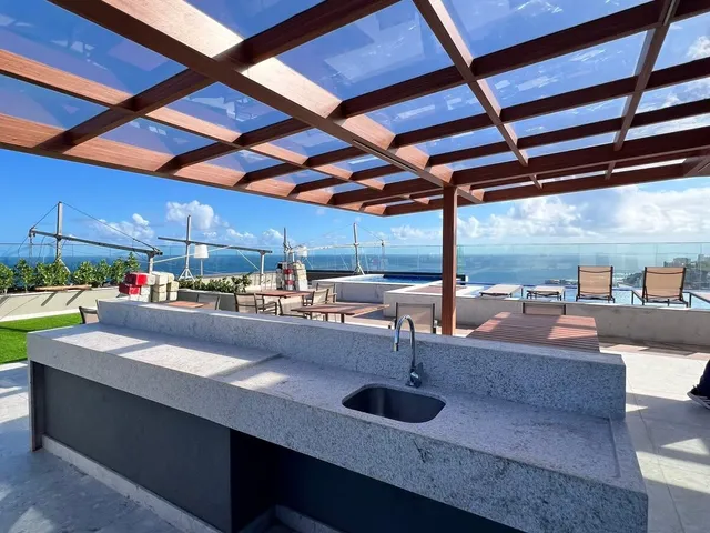 Imagem 4: Apartamento Padrão no Beach Class Rio Vermelho, prédio novo, com área de lazer