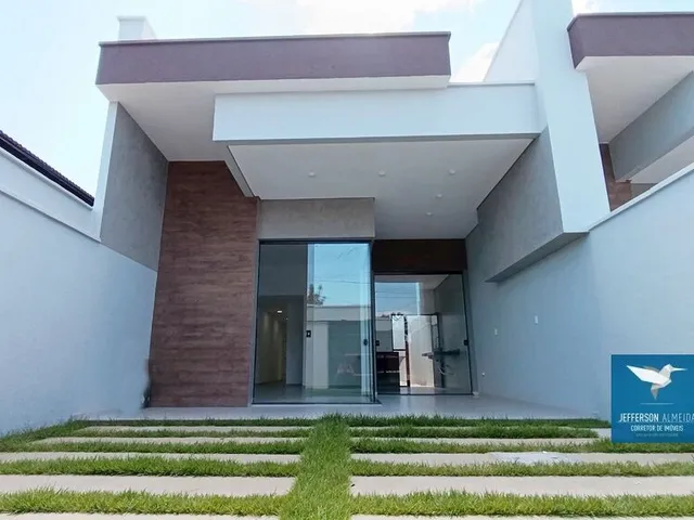 Imagem: Casa Plana Nova Pronta para Morar em Rua