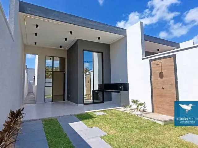 Imagem: Casa Plana Nova Pronta para Morar em Rua