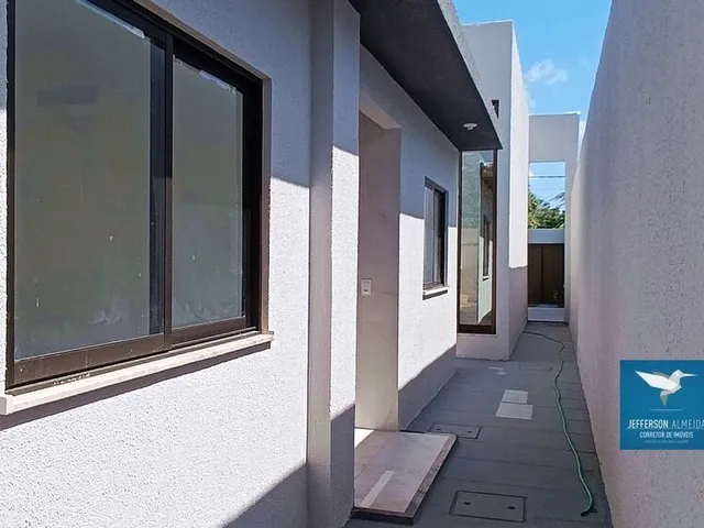Imagem 6: Casa Plana Nova Pronta para Morar em Rua Pública na Região Central de Eusébio! Fachada