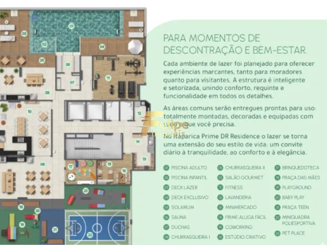 Imagem 8: NOVO EMPREENDIMENTO SURGINDO! APARTAMENTO DE 02 QUARTOS, SENDO 01 SUÍTE, LAZER COMPLETO