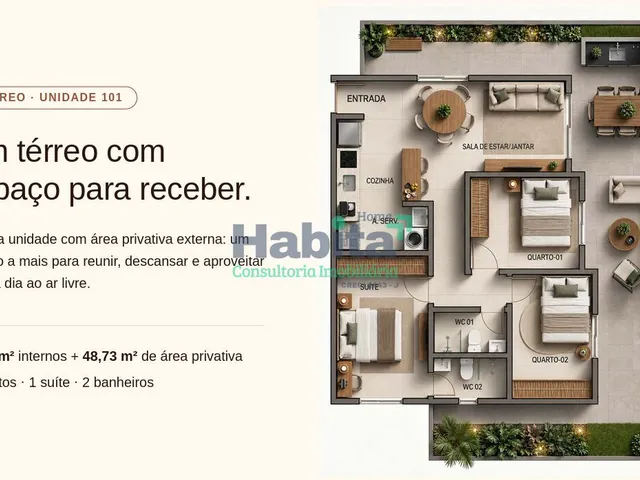 Imagem 4: Apartamento em Cidade dos Colibris, João Pessoa/PB