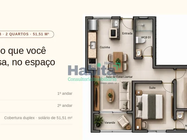 Imagem 3: Apartamento em Cidade dos Colibris, João Pessoa/PB