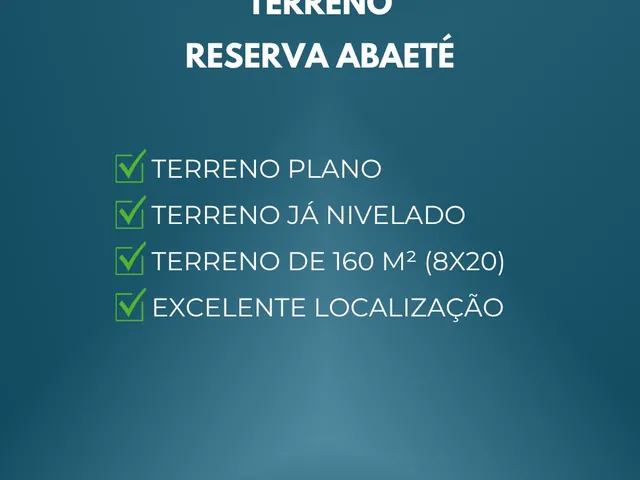 Imagem 2: Terreno Reserva Abaeté
