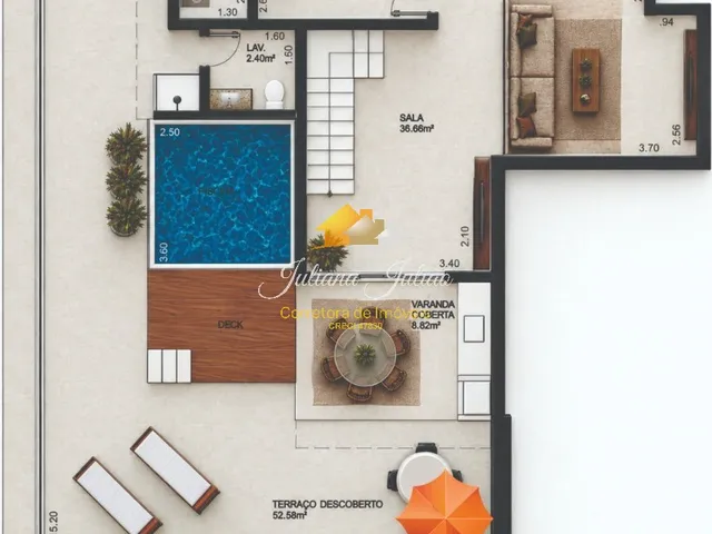 Imagem 12: MARAVILHOSO APARTAMENTO DE COBERTURA EM COSTAZUL, A 100 METROS DA PRAIA, RIO DAS OSTRAS