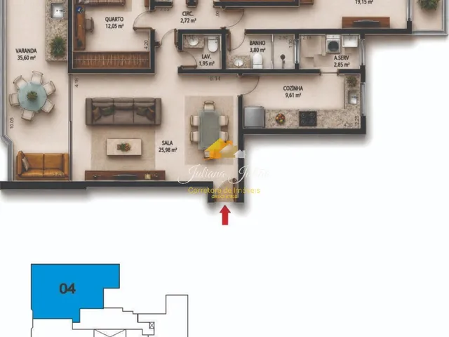 Imagem 8: ESPETACULARES APARTAMENTOS COM 3 QUARTOS EM COSTAZUL, A 100 METROS DA PRAIA, RIO DAS