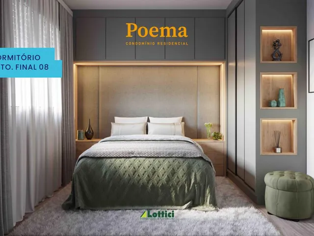 Imagem 3: Apartamento no Centro de Canoas, com (02) Dois Quartos e (01) Uma Vaga no Residencial Poema