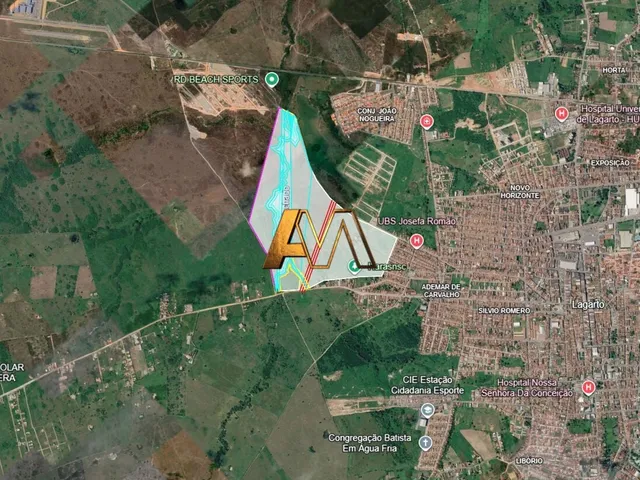 Imagem 2: Terreno à venda no bairro Ademar de Carvalho - Lagarto/SE