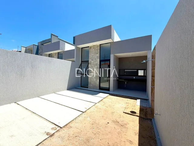 Imagem: CASA PLANA MODERNA COM 3 SUÍTES