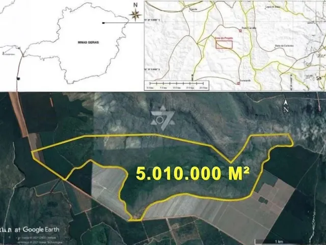 Imagem 4: Ativo Mineral Estratégico: Fazenda de 501 ha em Padre Carvalho/MG com Potencial Avaliado