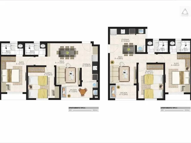 Imagem 2: Europa Premium Apartamento com 2 dormitórios