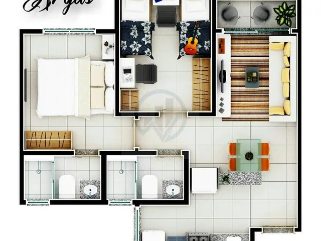 Imagem 7: Argus à Venda Apartamento com 2 dormitórios