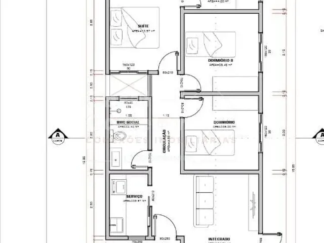 Imagem 9: CASA BAIXA 1 SUITE MAIS 2 QUARTOS NA GUABIRUBA SUL
