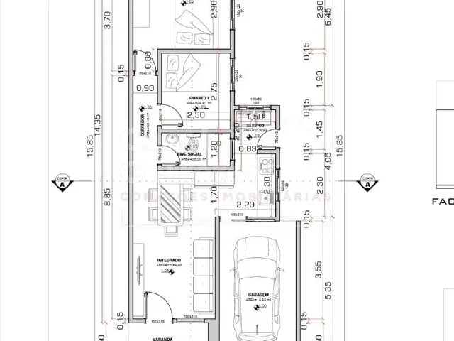 Imagem 6: CASA BAIXA 1 SUITE MAIS 1 QUARTO NA GUABIRUBA SUL