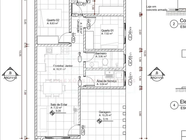 Imagem 4: CASA BAIXA 1 SUITE MAIS 2 QUARTOS NA GUABIRUBA SUL