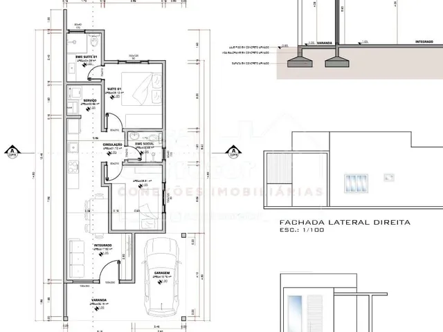 Imagem 3: CASA BAIXA 1 SUITE MAIS 1 QUARTO NA GUABIRUBA SUL