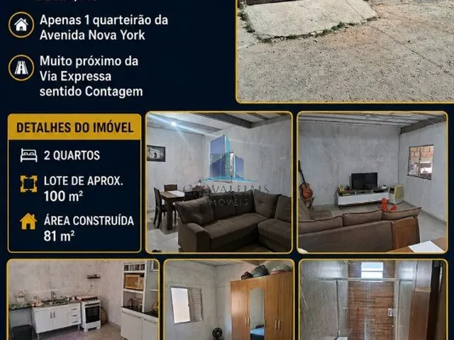 Imagem: Casa à venda em Betim-MG, bairro Alvorada
