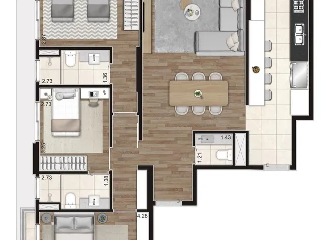 Imagem 11: 0 Apartamento com 2 dormitórios