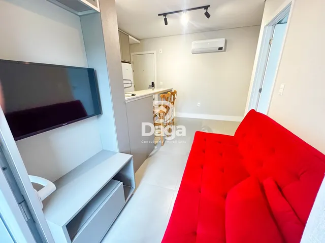 Imagem 6: Apartamento 1 dormitório - Sacada com churrasqueira - Trindade - Florianópolis