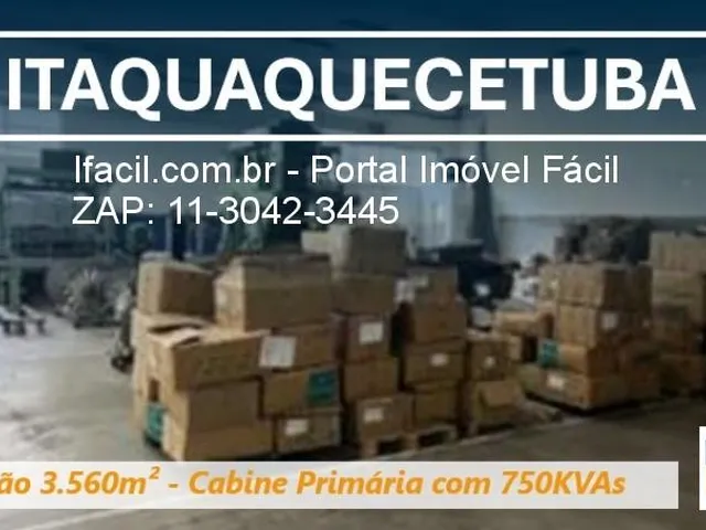 Imagem: Galpão Industrial em Itaquá - 3.560M