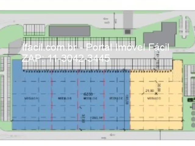 Imagem: Galpão 10.500m - 16 Docas - Prologis Queimados