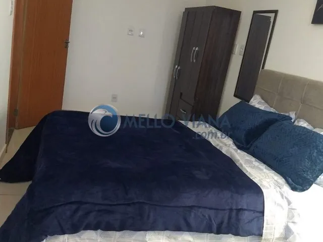 Imagem 3: Apt° mobiliado, sala, quarto, banheiro, cozinha, área de serviço e garagem