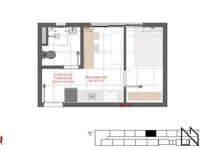 Imagem 9: Venda de Apartamento 1 Dormitório no Centro de Santa Maria – Ideal para Estudant