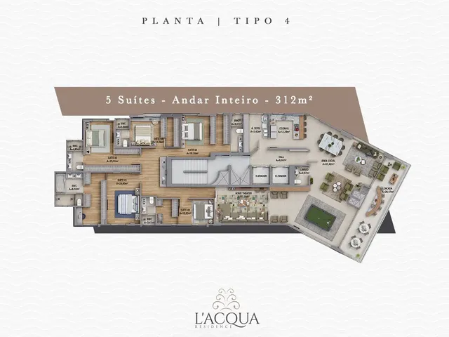 Imagem 3: L&Apos;Acqua Residence