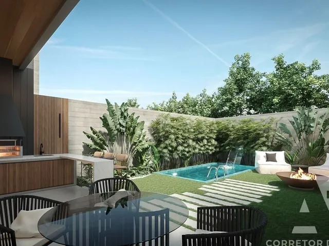 Imagem 10: Sobrado Alto Padrão, Piscina Privativa, Três Suítes, Duas Vagas, Amplo Living