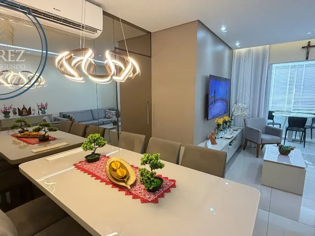 Imagem 6: APARTAMENTO 3/4 COM 1 SUÍTE NO RESIDENCIAL JARDIM IMPERIAL, FINAMENTE DECORADO À VENDA