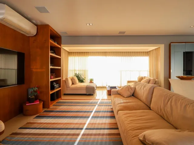 Imagem 12: Apartamento de Luxo no Brooklin: 3 Quartos, 3 Suítes, 3 Salas, 5 Banheiros, 2 Vagas, 150M² - São Paulo-Sp
