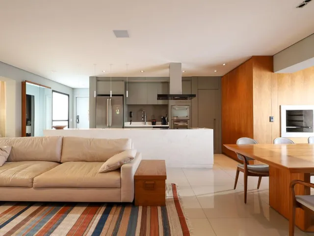 Imagem 15: Apartamento de Luxo no Brooklin: 3 Quartos, 3 Suítes, 3 Salas, 5 Banheiros, 2 Vagas, 150M² - São Paulo-Sp
