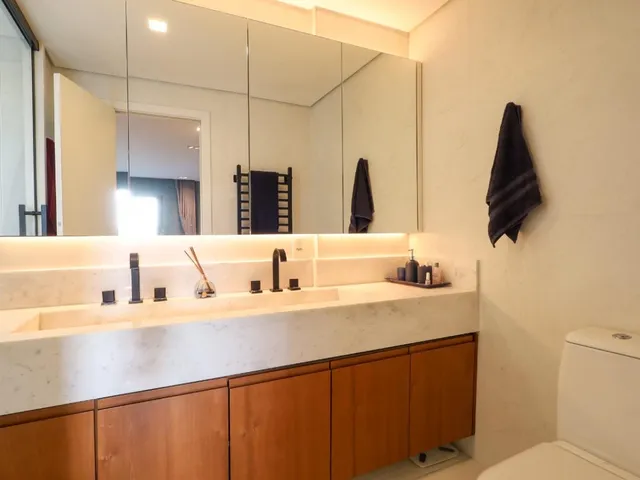 Imagem 10: Apartamento de Luxo no Brooklin: 3 Quartos, 3 Suítes, 3 Salas, 5 Banheiros, 2 Vagas, 150M² - São Paulo-Sp