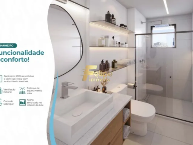 Imagem 2: NOVO LANÇAMENTO! APARTAMENTO DE 02 QUARTOS, SENDO 01 SUÍTE, LAZER COMPLETO DE CLUBE, À