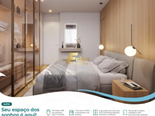 Imagem 5: MAIS NOVO EMPREENDIMENTO SURGINDO! APARTAMENTO DE 02 QUARTOS, SENDO 01 SUÍTE, LAZER DE