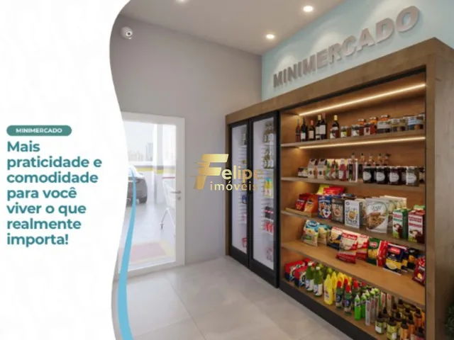 Imagem 2: MAIS NOVO EMPREENDIMENTO SURGINDO! APARTAMENTO DE 02 QUARTOS, SENDO 01 SUÍTE, LAZER DE