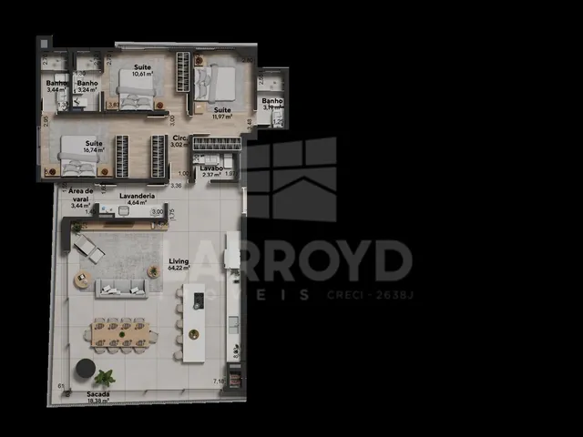 Imagem 16: 0 Apartamento com 5 dormitórios
