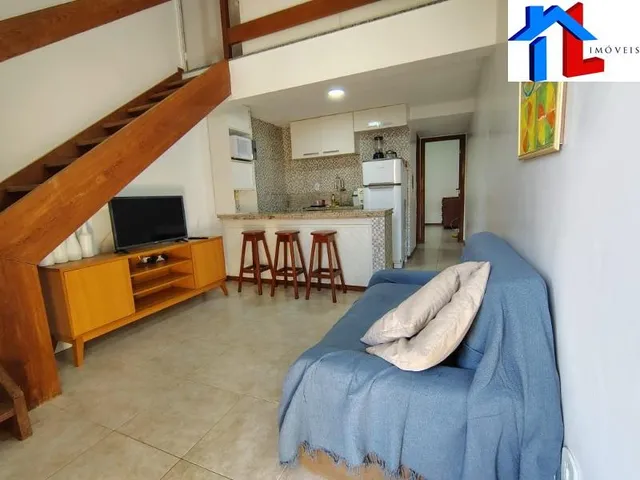 Imagem 3: ALUGO Temporada Duplex, Arembepe, Frente Mar, 70m², 2/4, Mobiliado, Varanda, Piscina