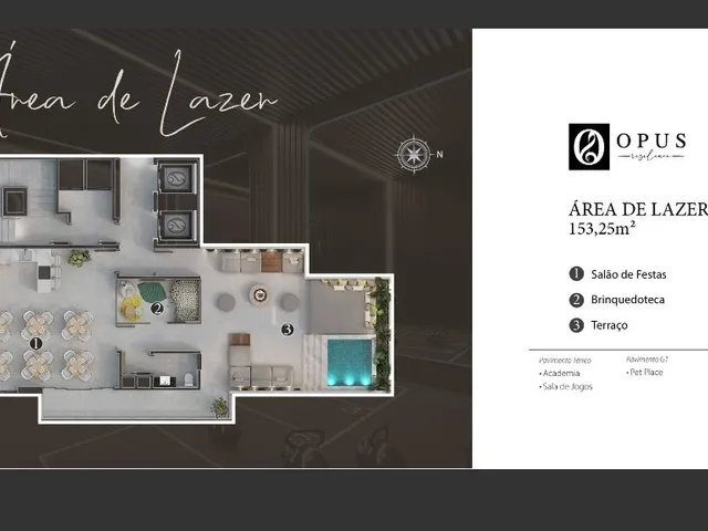 Imagem 12: Opus Residence - Apartamento 03 Dormitórios, Sendo 01 Suíte - no Bairro Cordeiros