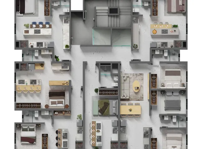 Imagem 2: Azure Apartamento com 3 dormitórios