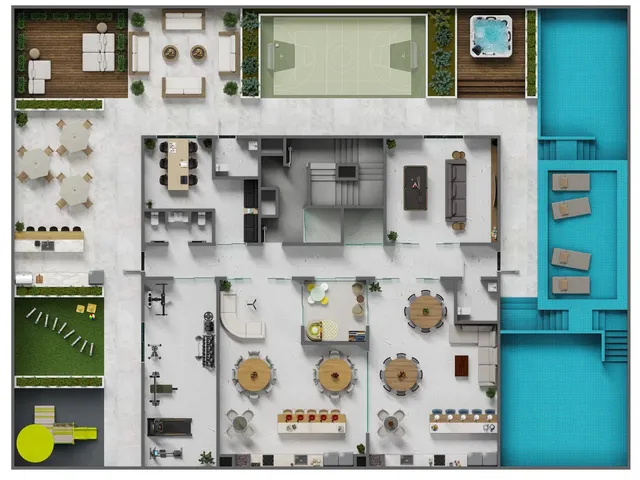 Imagem 3: Azure Apartamento com 3 dormitórios
