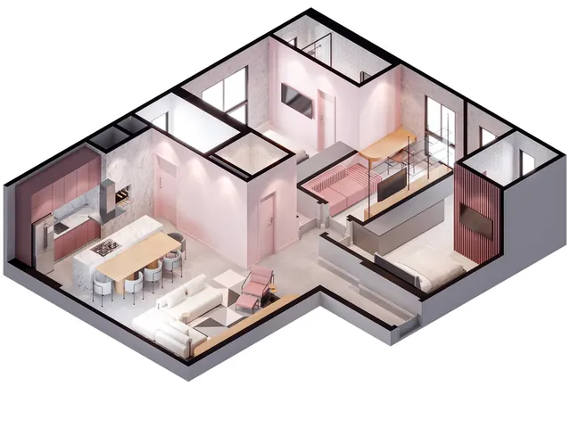 Imagem 6: Loft a venda em Porto Belo/SC com 46m² área privativa sendo 1 dormitório 1 vaga de