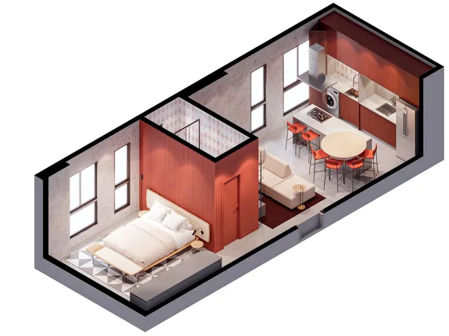 Imagem 9: Loft a venda em Porto Belo/SC com 46m² área privativa sendo 1 dormitório 1 vaga de