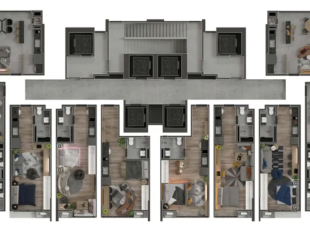 Imagem 6: Loft a venda em Porto Belo/SC com 32m² área privativa sendo 1vaga de garagem, lazer
