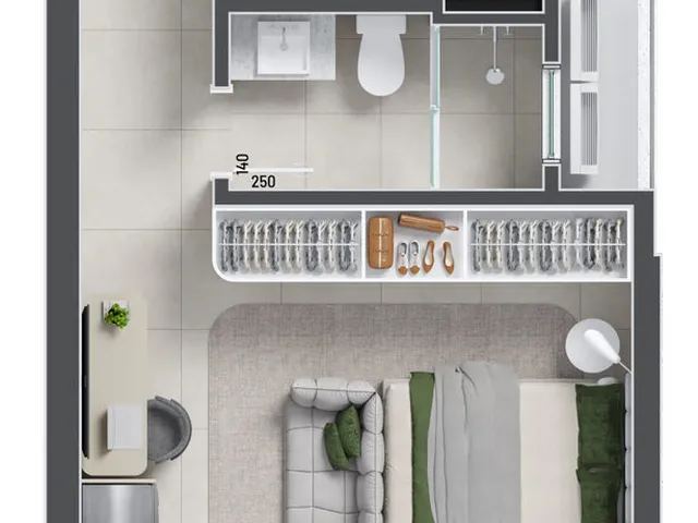Imagem 12: Melbourne Tower Apartamento com 2 dormitórios