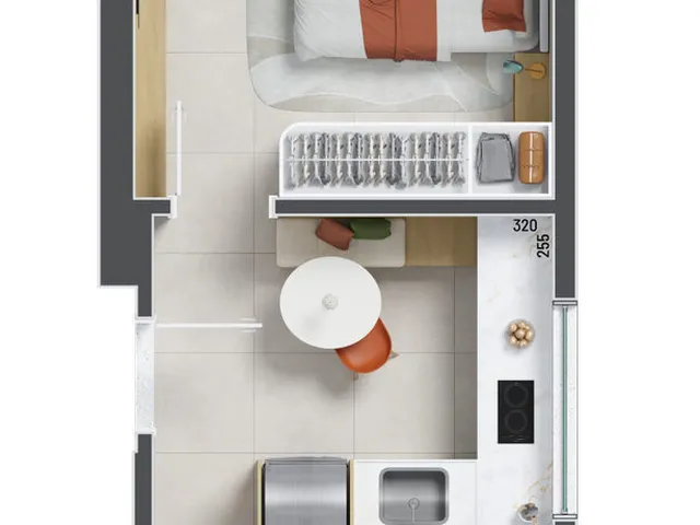 Imagem 4: Melbourne Tower Apartamento com 2 dormitórios