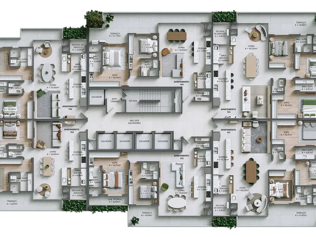 Imagem 4: Brava Riserva Apartamento com 3 dormitórios